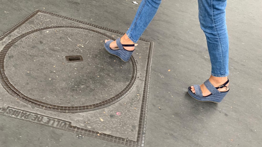 Des chaussures compensées sexy